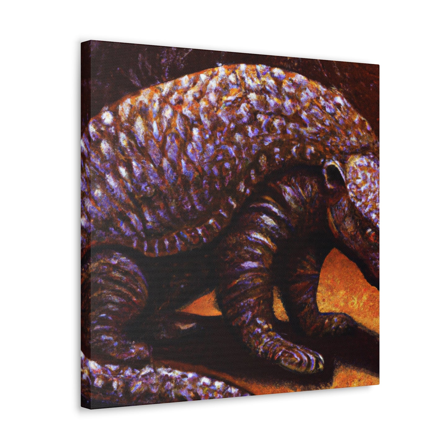 "Pangolin in Impressionism" - Canvas