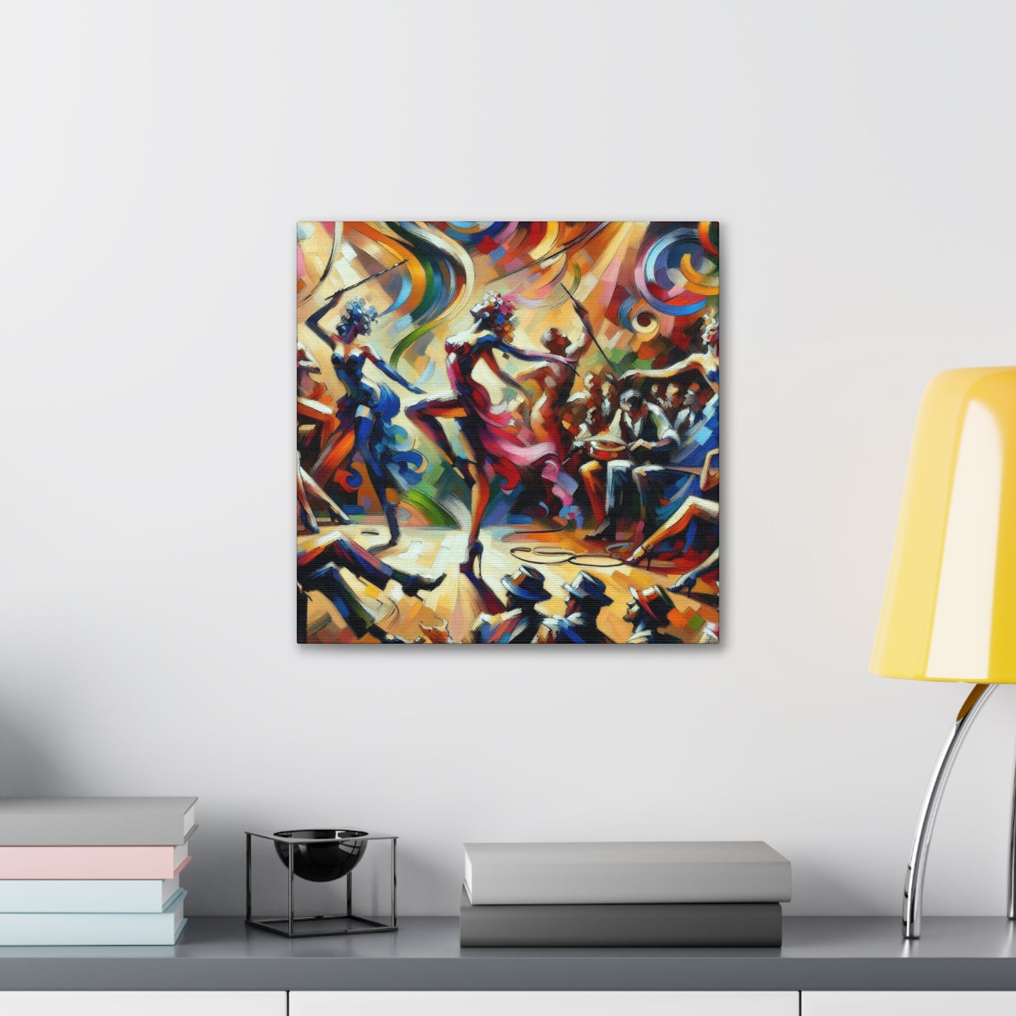 "Brilliance Unveiled: Renaissance Revelry" - Canvas