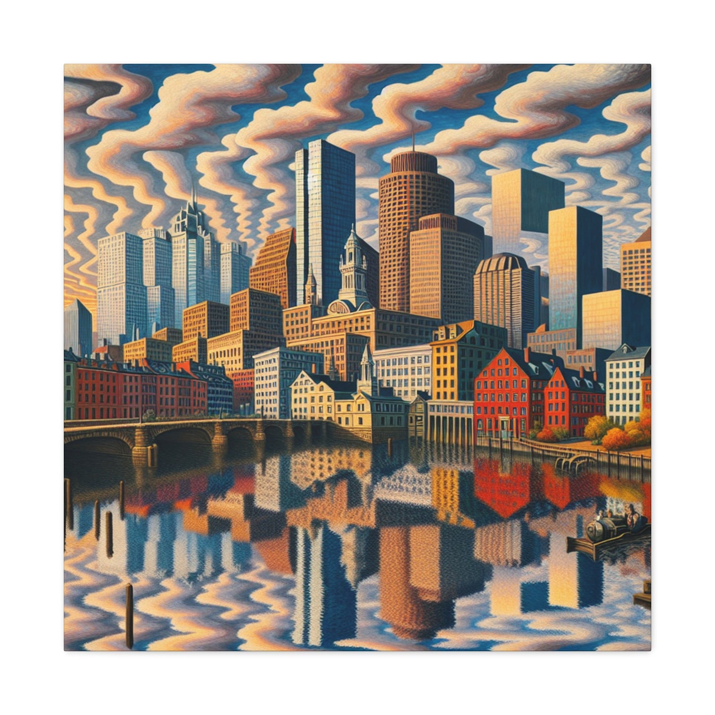 "Visions of Boston Splendor" - Canvas