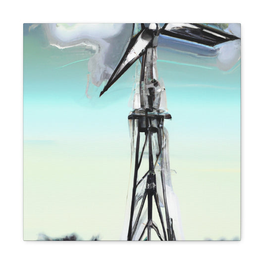 Windmill in Whirling Dreams - Canvas