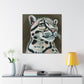 The Clouded Leopard - Canvas