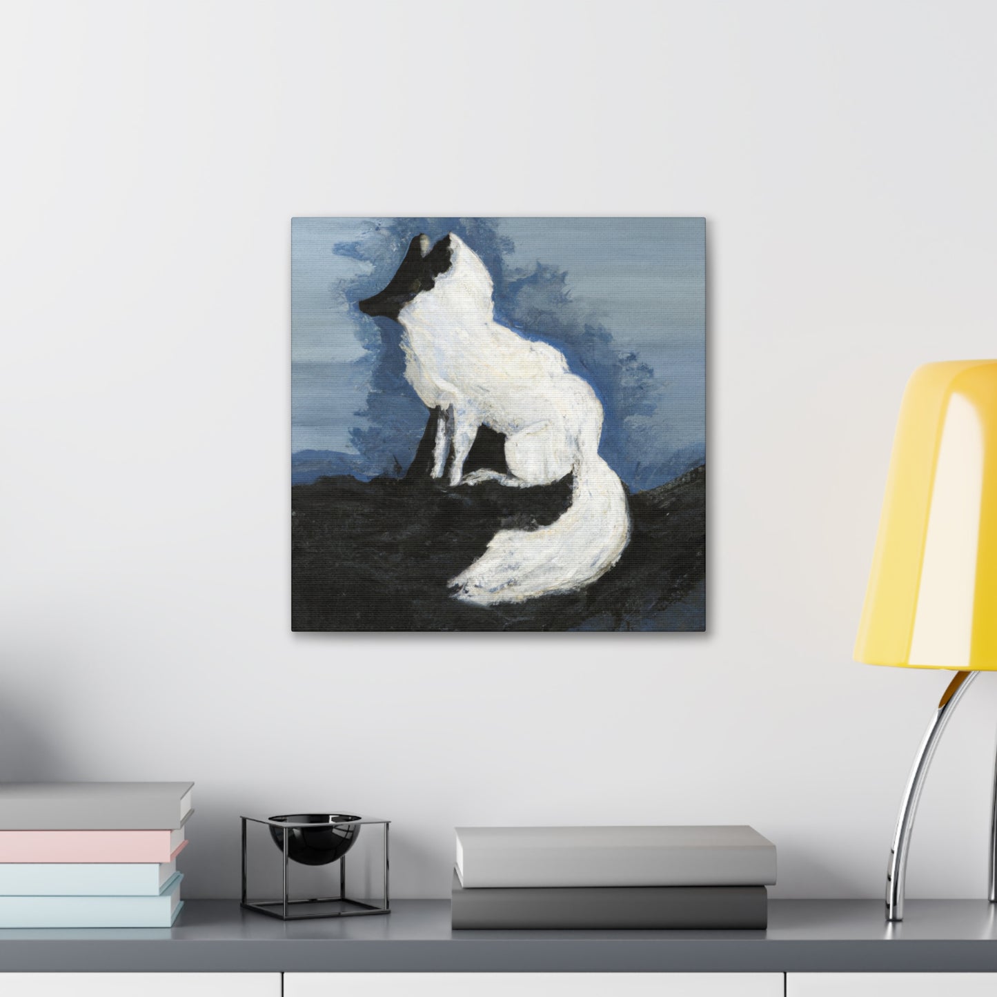 Arctic Fox Symphony - Canvas