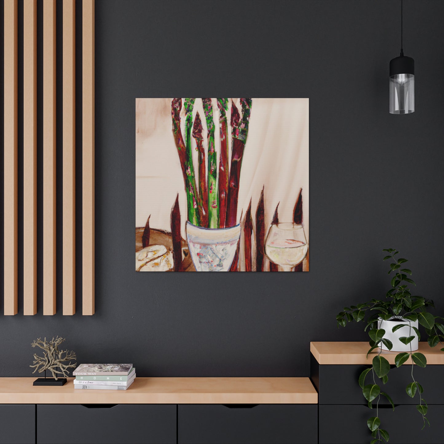 Asparagus in Splendor - Canvas