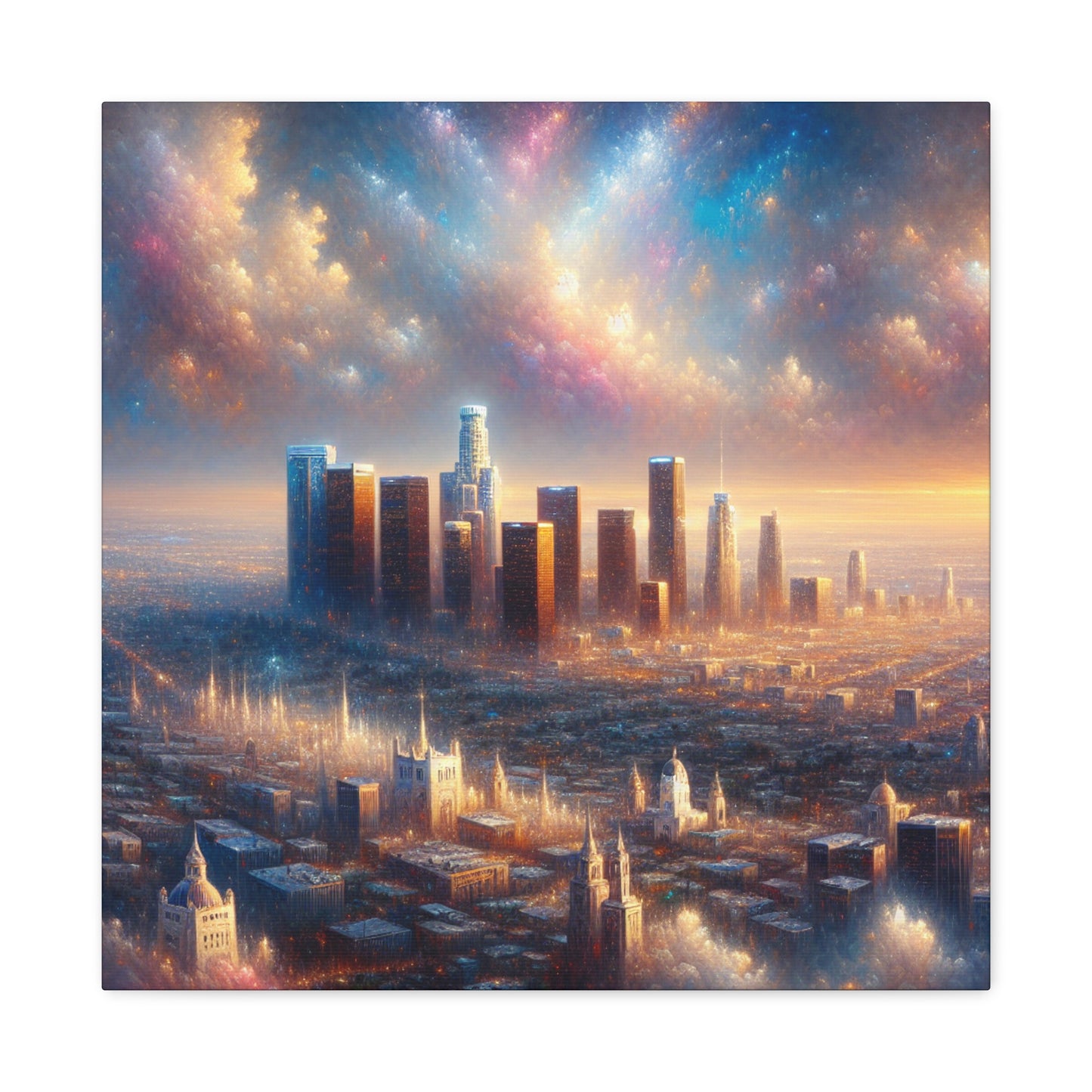 "City of Angels Resplendent" - Canvas