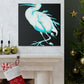 "Snowy Egret Splendor" - Canvas