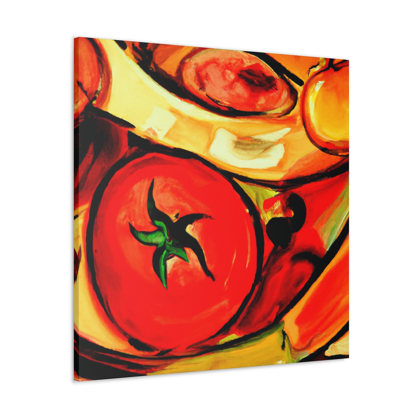 Tomato Fauvist Vision - Canvas