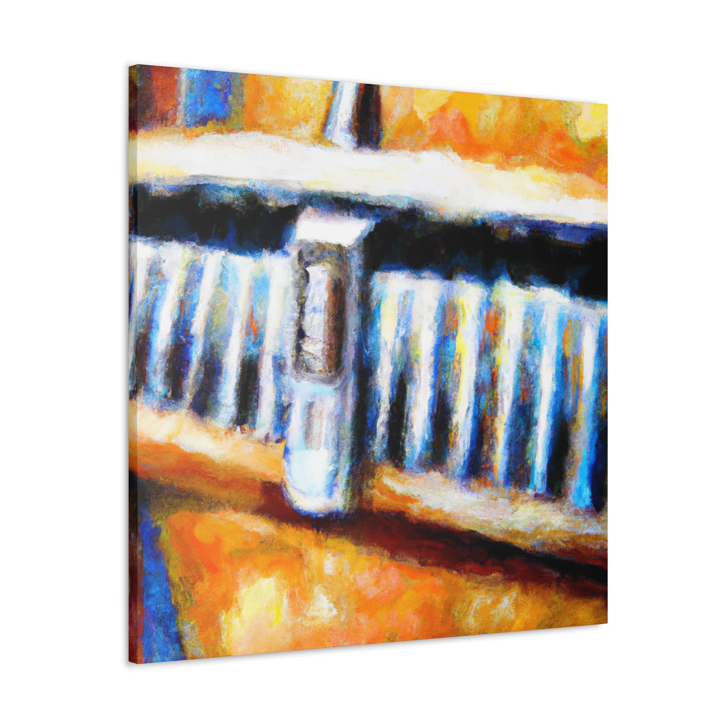 "Harmonica of Impressionism" - Canvas