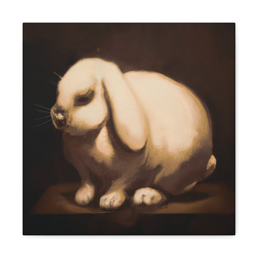 "Rabbit in Neoclassicism" - Canvas