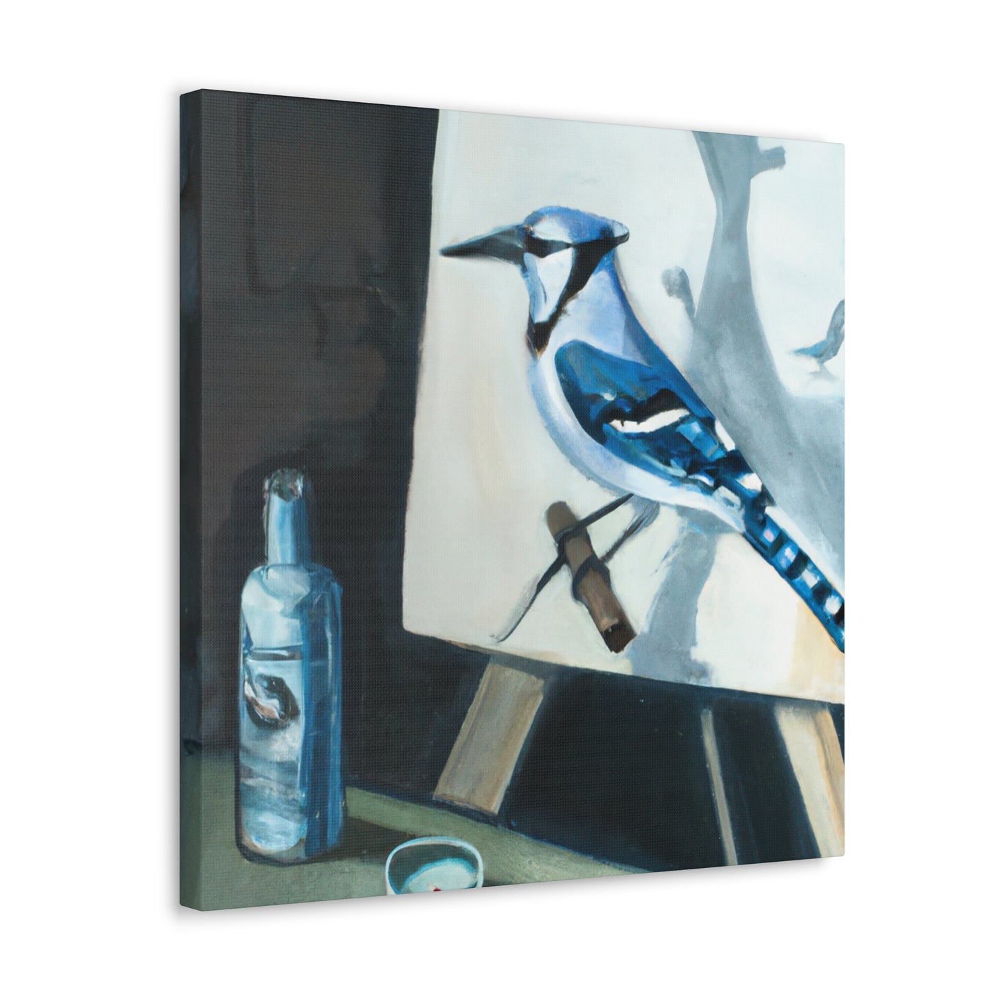 "Blue Jay's Song Chorus" - Canvas