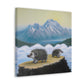 Hedgehog in Dreamscape - Canvas