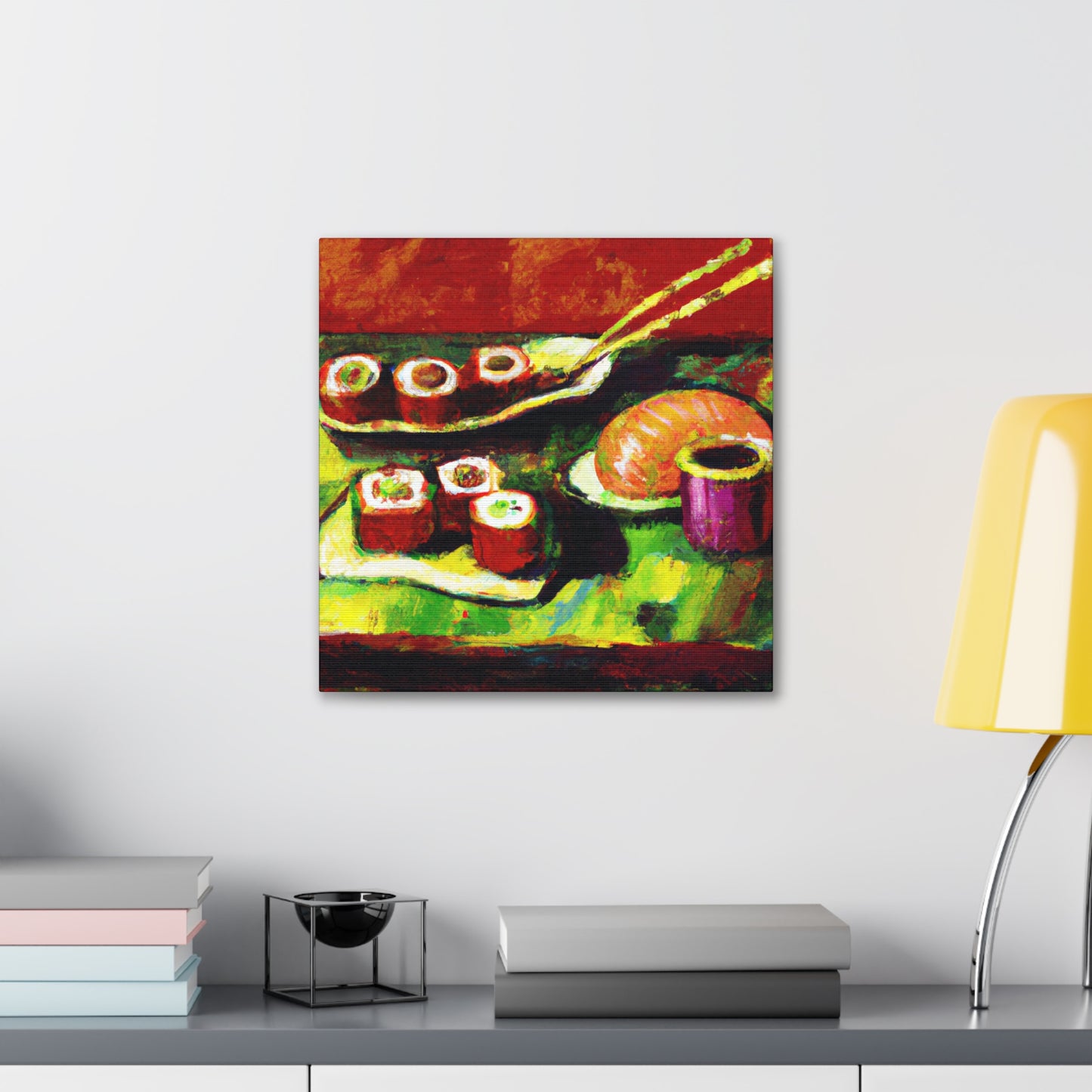 "Delightful Sushi Delight" - Canvas