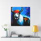 Yak in Abstract Form - Canvas