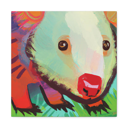 "Wombat in Expressionism" - Canvas