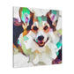 Welsh Corgi Reflection - Canvas