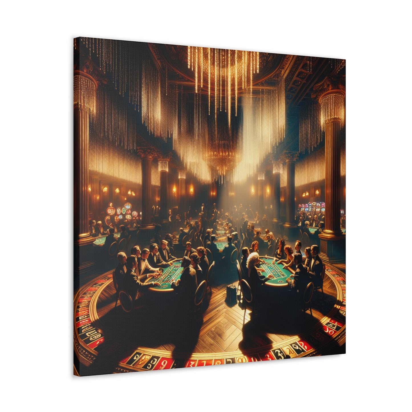 Glimmering Gamescape Mirage - Canvas