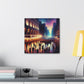 Jazzed Broadway Nights - Canvas