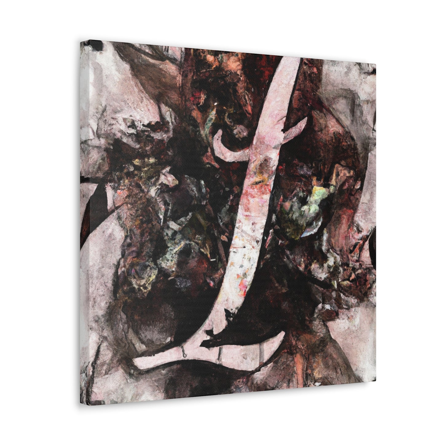 Lilies in Blush Bloom - Canvas