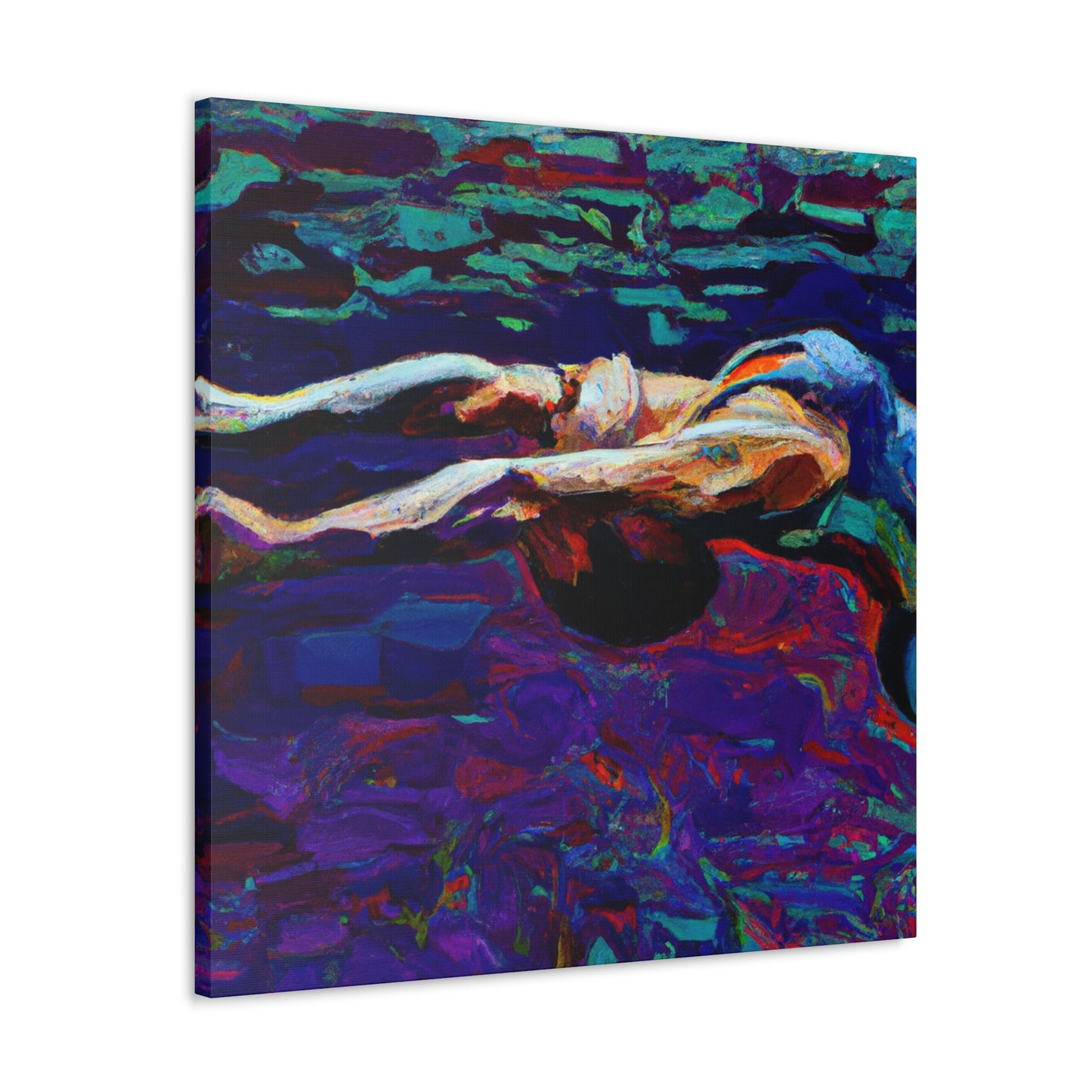 Gymnastics in Motion - Canvas