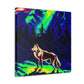 "Wolf Pop Masterpiece" - Canvas