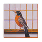 "Robins Singing Deco" - Canvas