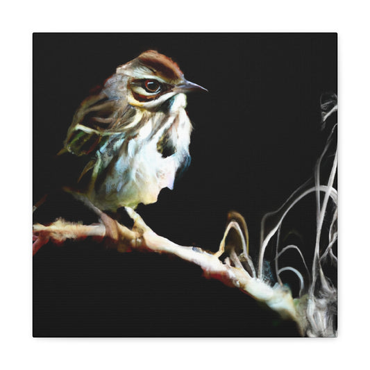 "Song Sparrow Serenade" - Canvas