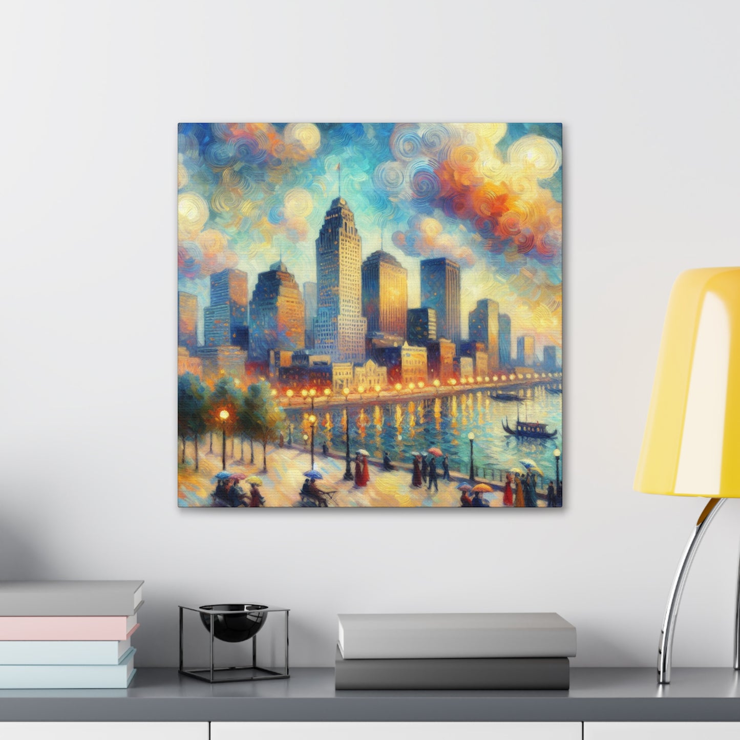 "Vibrant Bayou Splendor" - Canvas