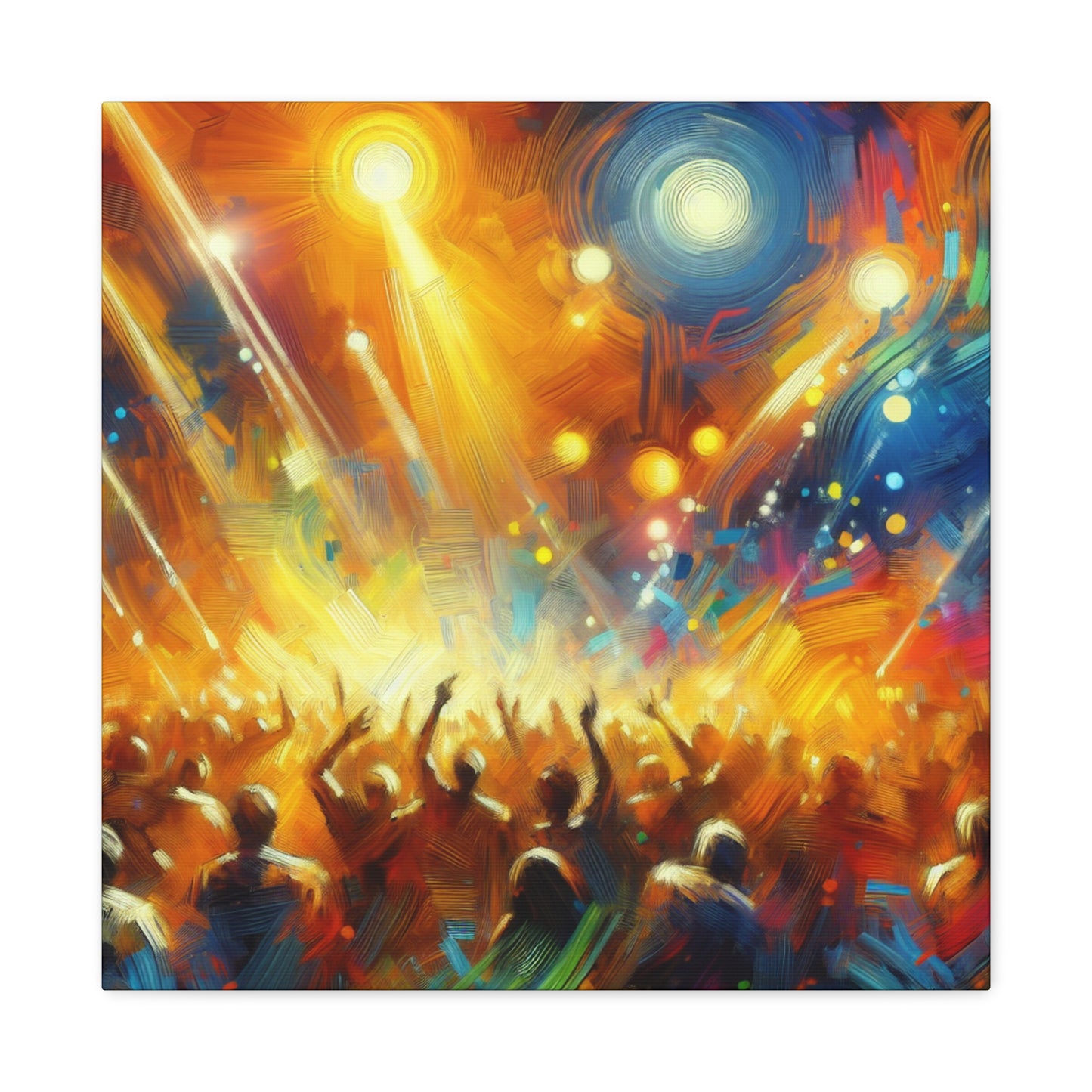 Euphoric Spectrum Unleashed - Canvas