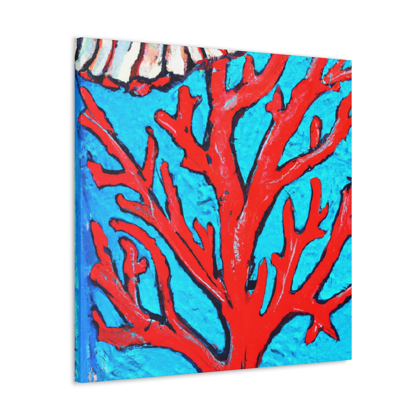 Coral Garden Splendor - Canvas