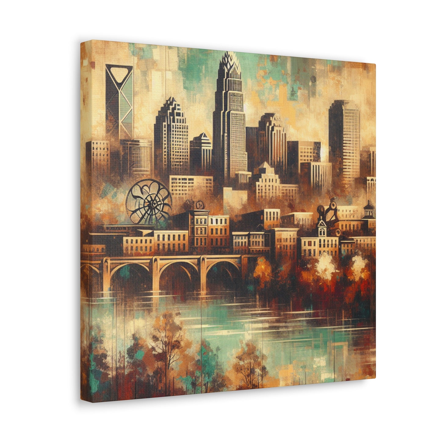 "Aetheric Charlotte Twilight" - Canvas