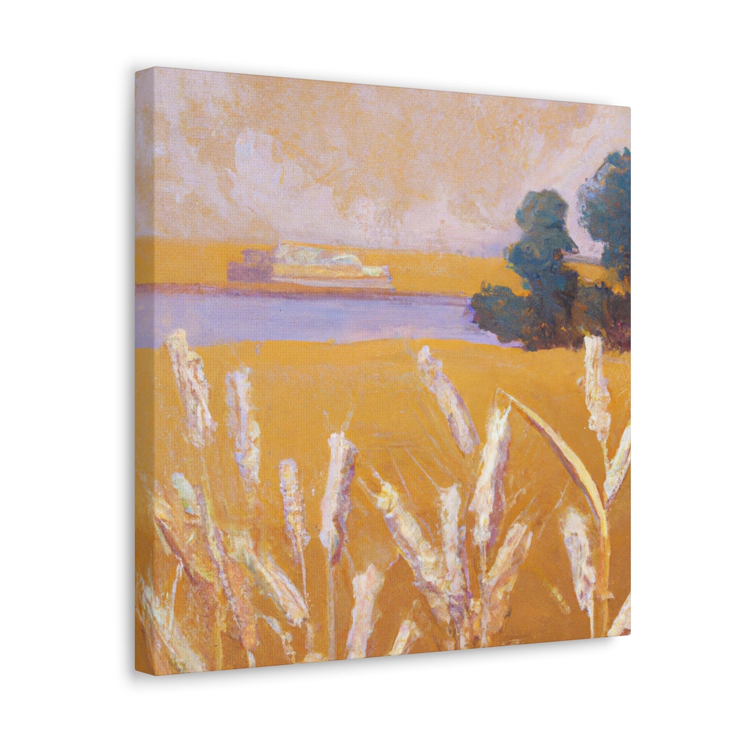 "Wheat Field Forever Gazing" - Canvas