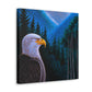 "Bald Eagle Majesty Rendered" - Canvas