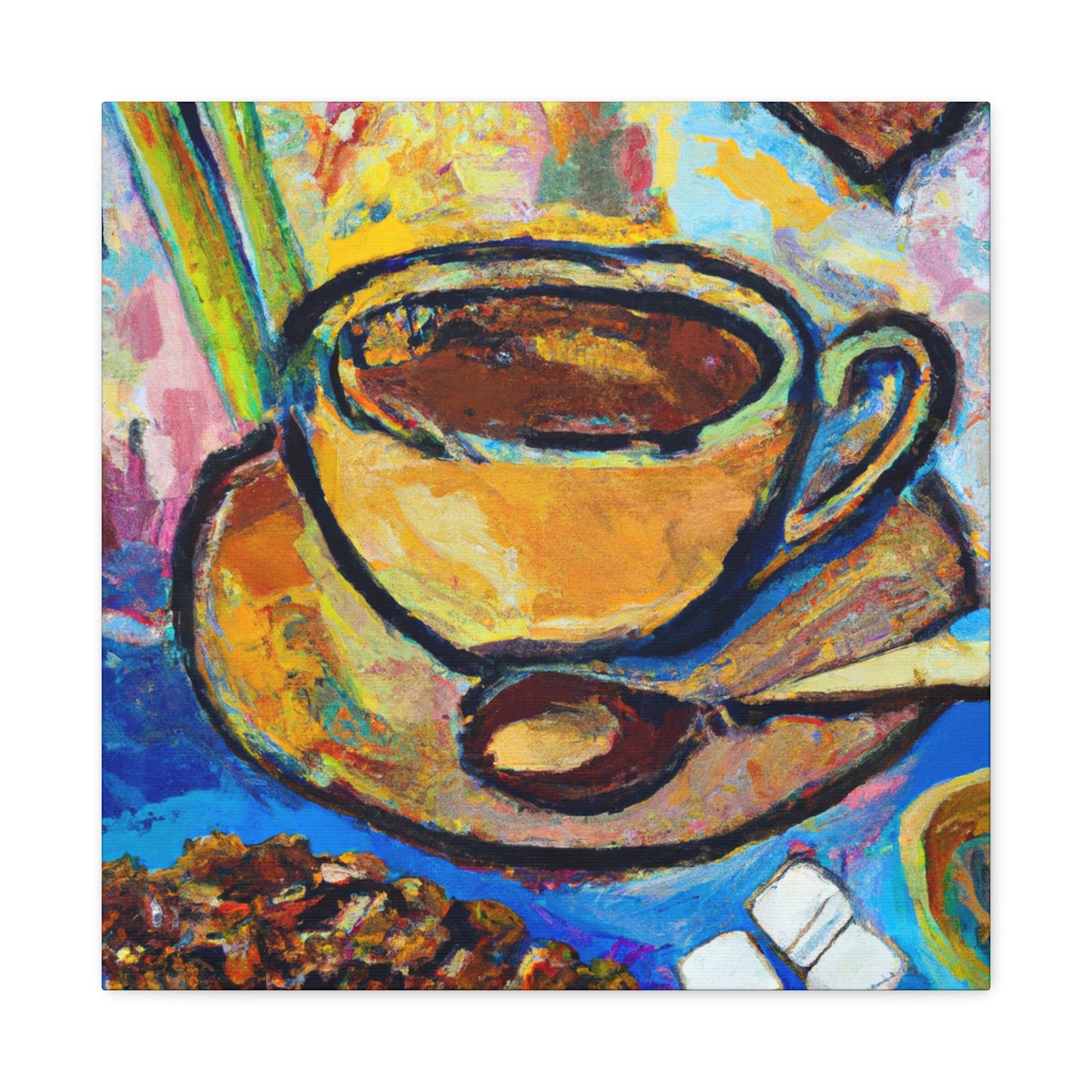 Coffee in Impressionism - Canvas