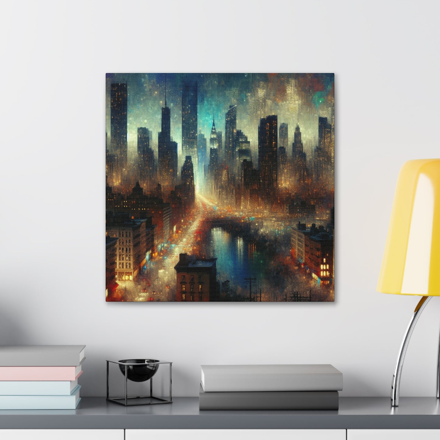 "Midnight Renaissance Melodies" - Canvas