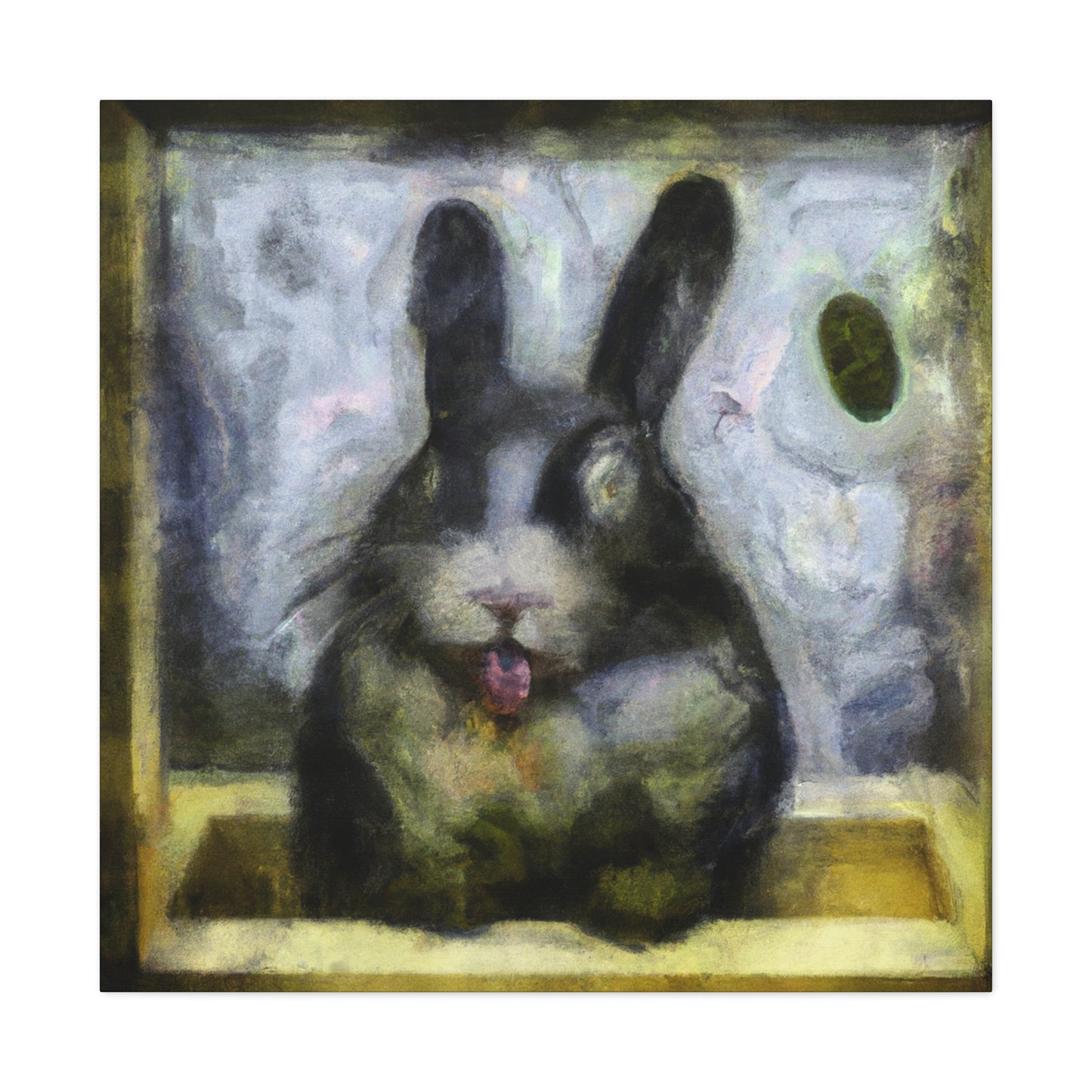 "Rabbit in a Dreamscape" - Canvas