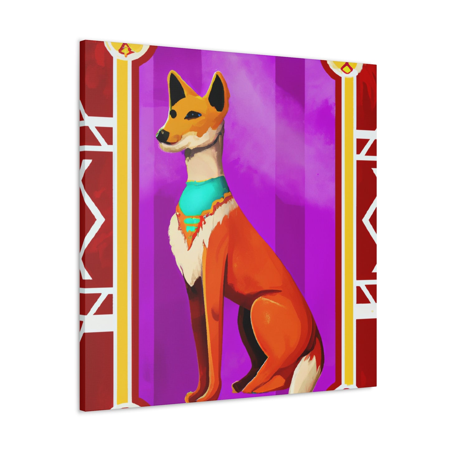 "Dhole of Glamour". - Canvas