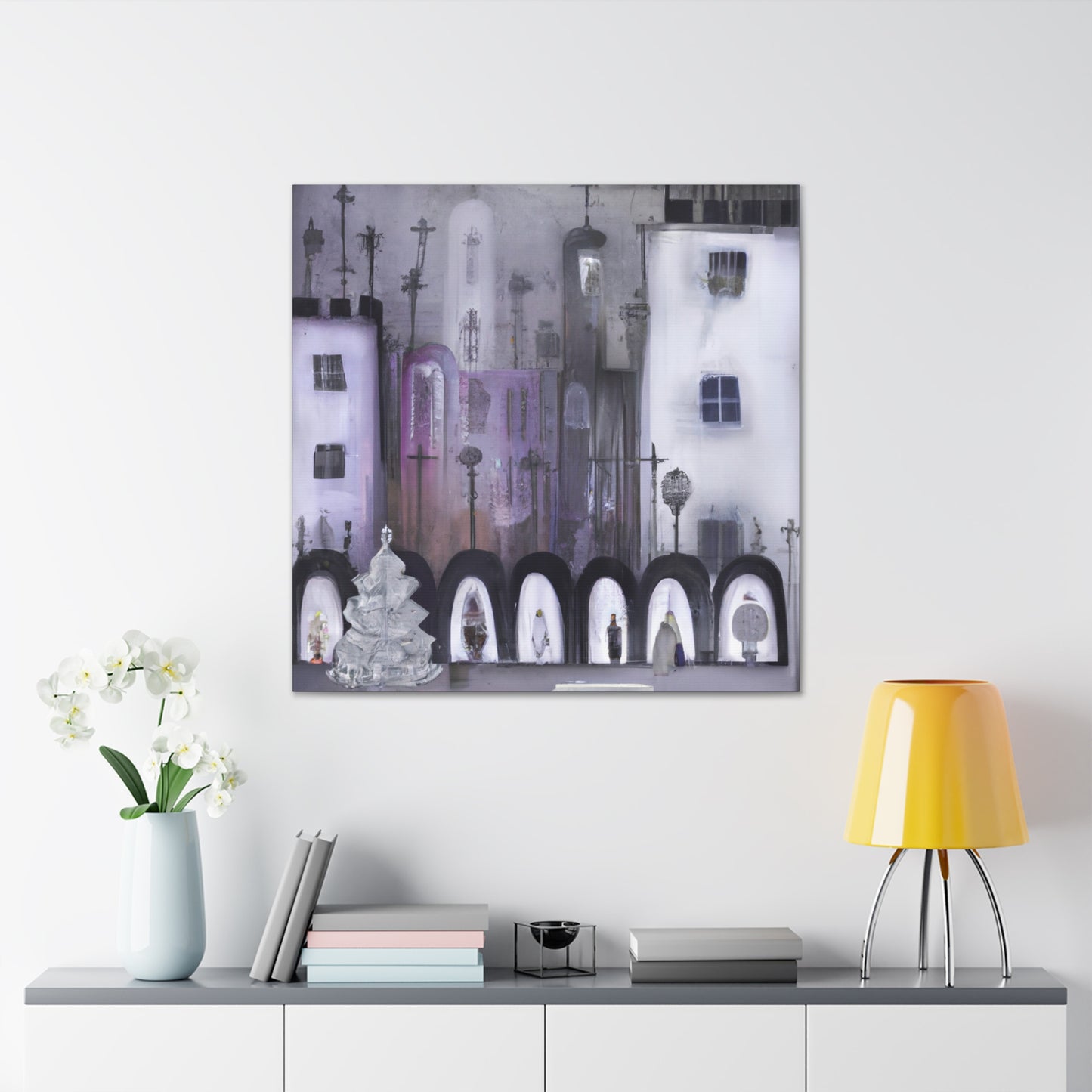 City Square Dreamscape - Canvas