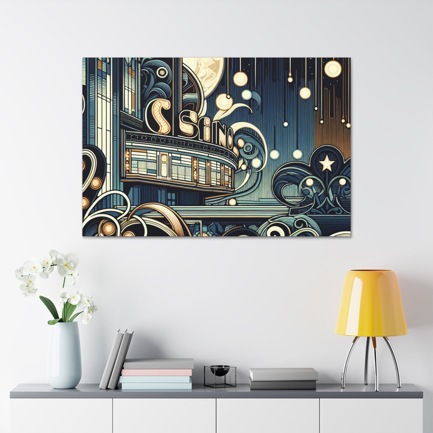 Enchanted Gambling Hall - Canvas