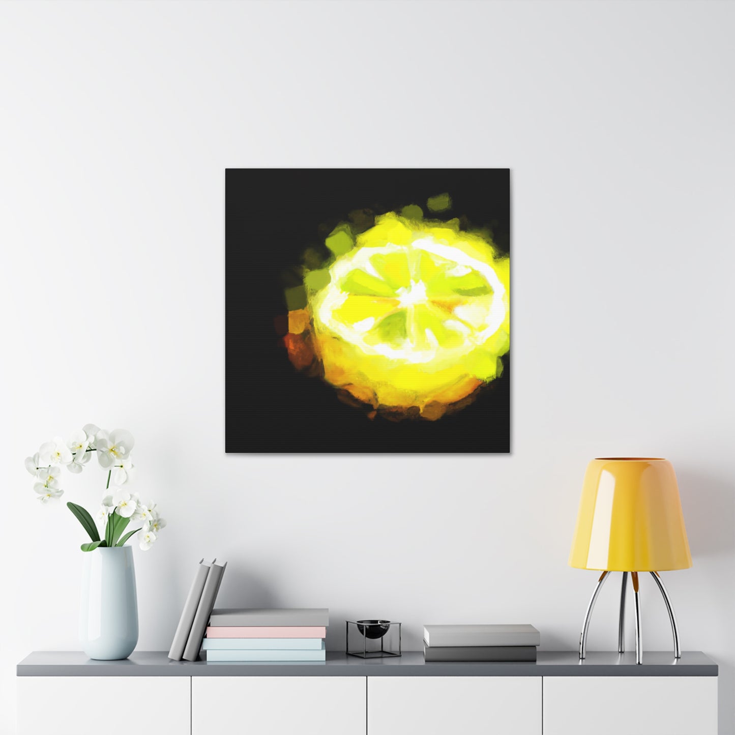 Lemons in Moonlight - Canvas