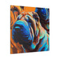 Shar Pei Surrealism - Canvas