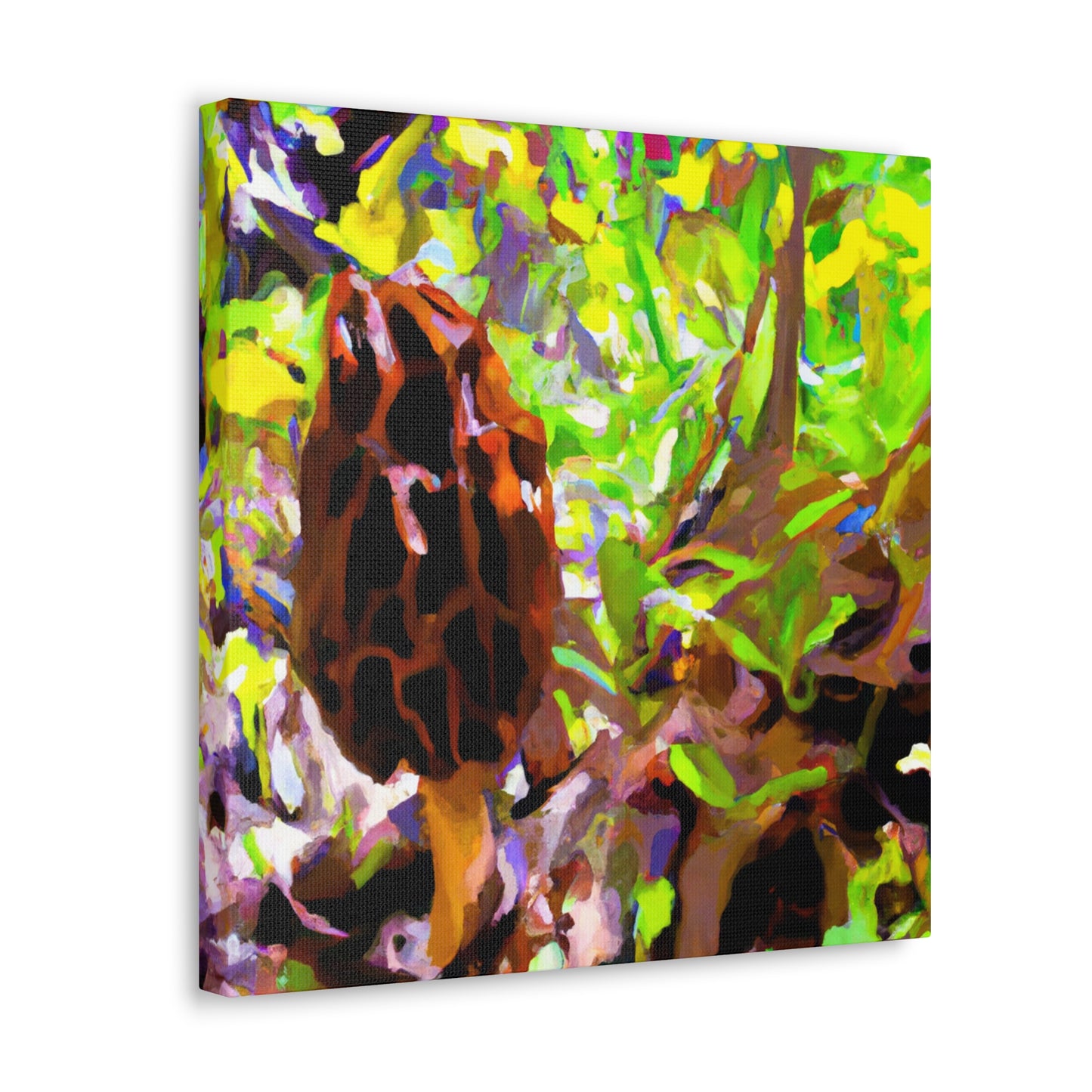 False Morel Impression - Canvas