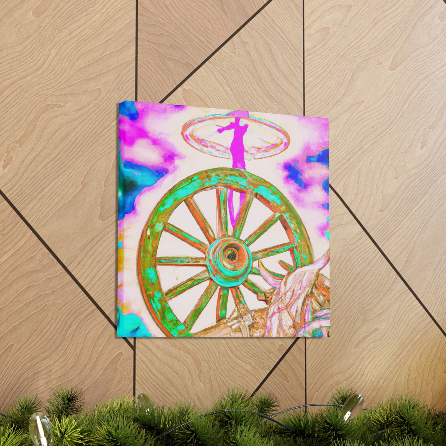 "Wheel of Surrealism" - Canvas