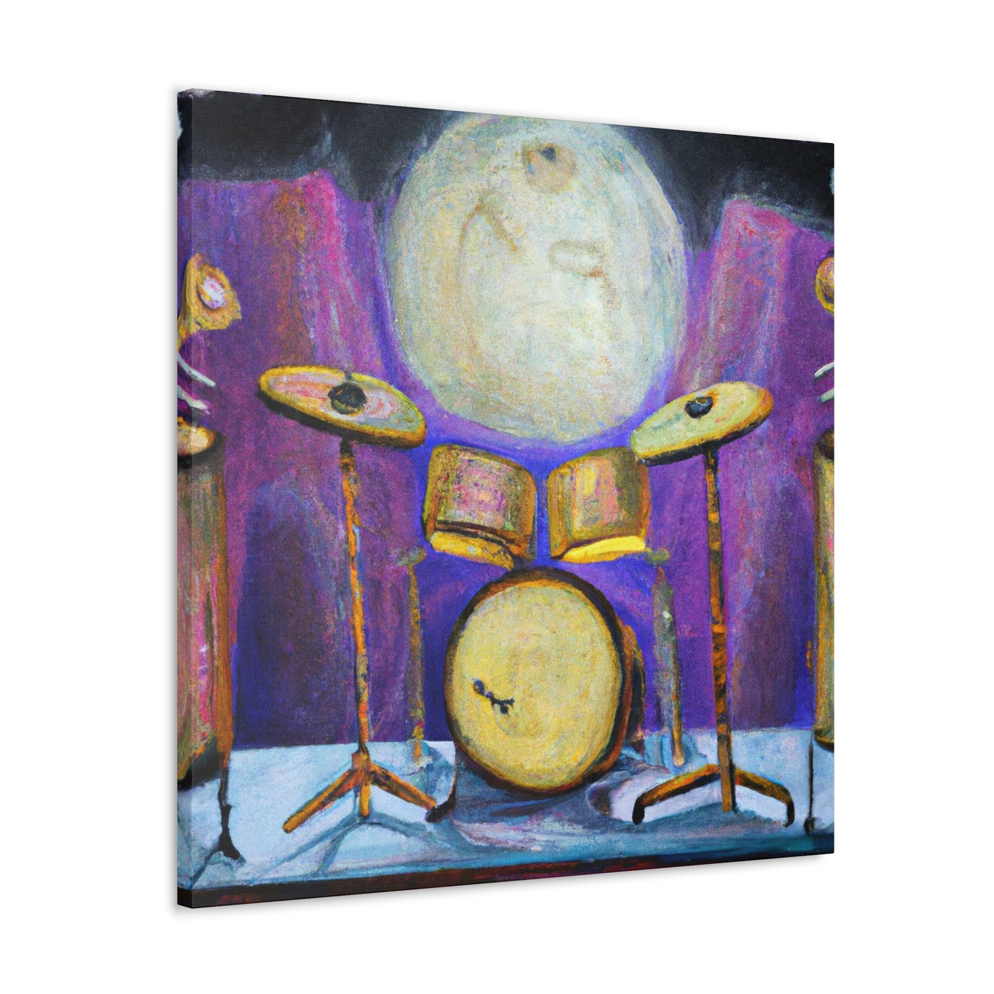 Drumming Machine Dreaming - Canvas