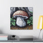 Mushroom Morning Marvel - Canvas