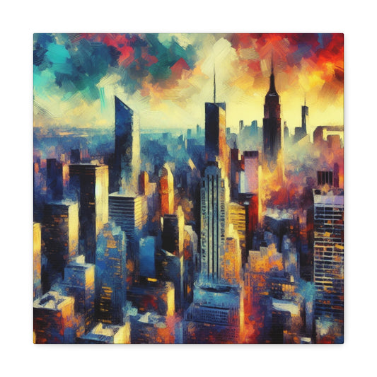 "Urban Unveiled Chaos" - Canvas