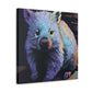 Wombat on the Wall - Canvas