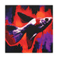 "Swordtail Pop Art Portrait" - Canvas