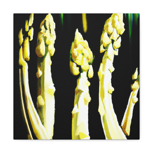 Asparagus in Neoclassicism - Canvas