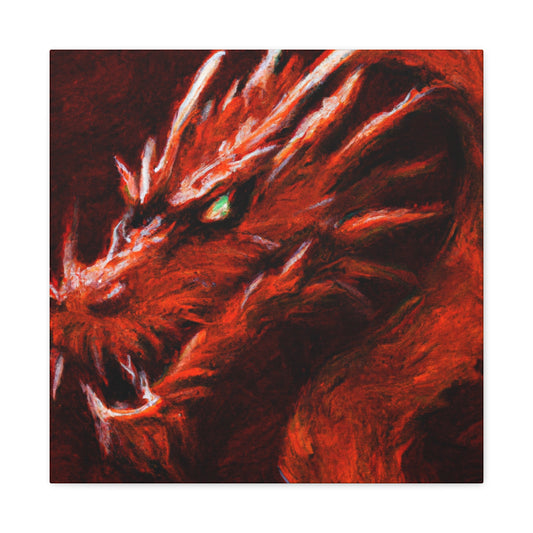 "Dragon's Majestic Majesty" - Canvas