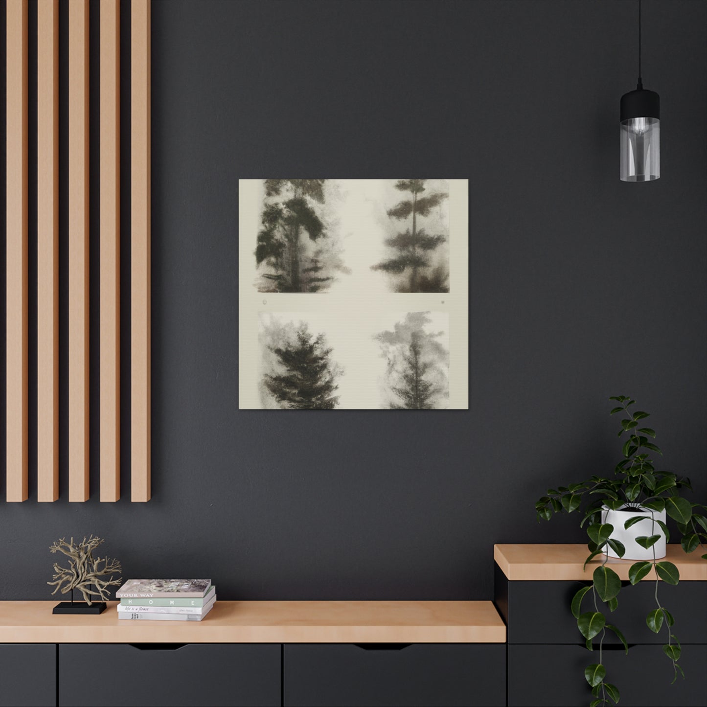 Pine Tree Enchantment - Canvas