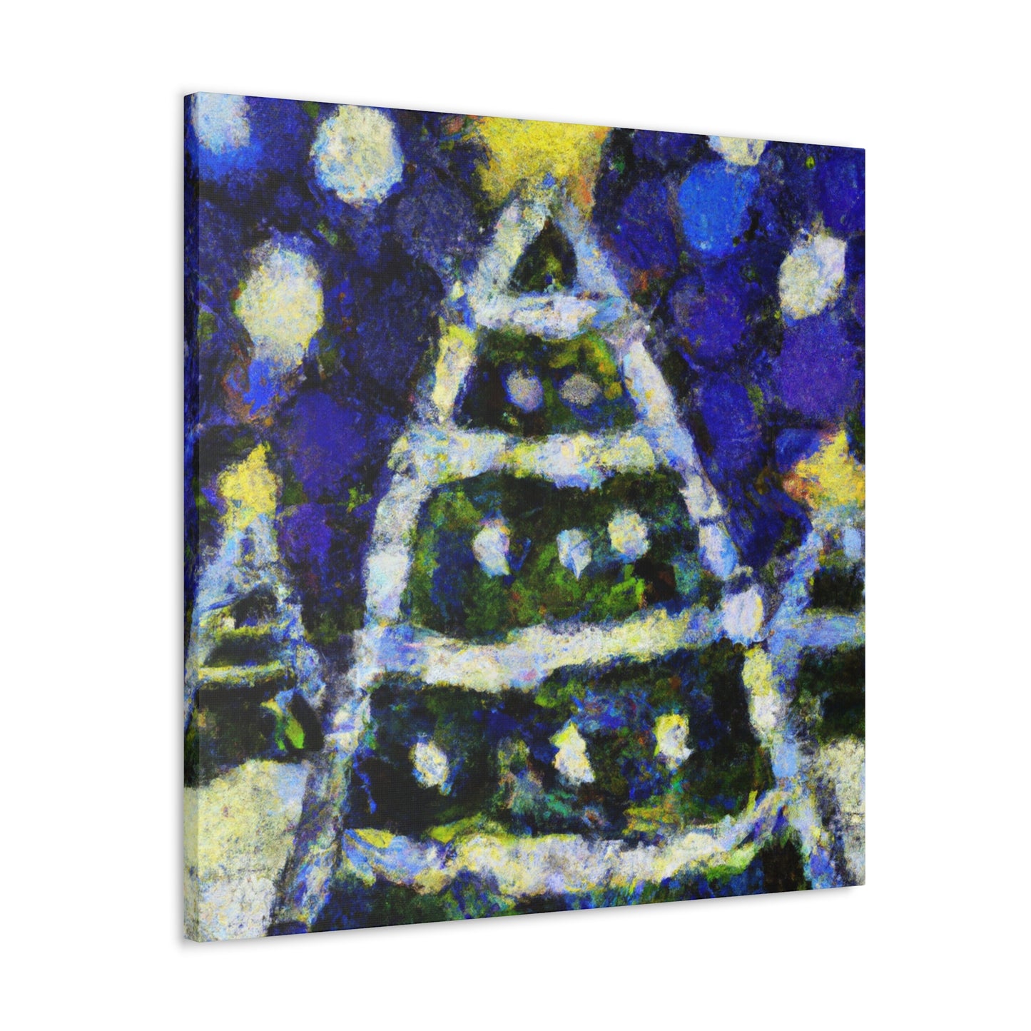 "Christmas Tree Glorified" - Canvas